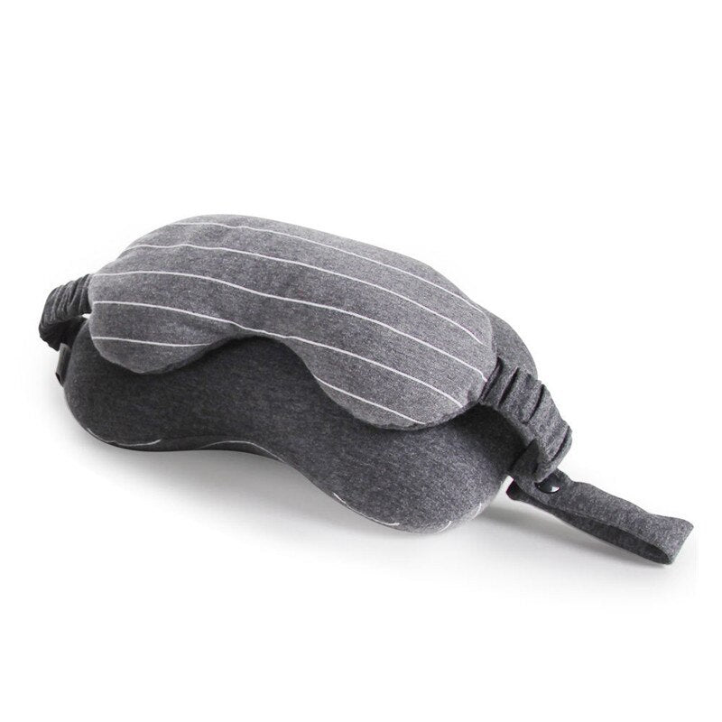 Two-in-One Multi-Function Eye Mask and Travel Pillow