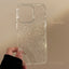 Transparent Glitter Simple Apple 14 Promax Phone Case 13 Suitable for iPhone 15 Soft Case 11 Advanced Luxury 12 - Korvel