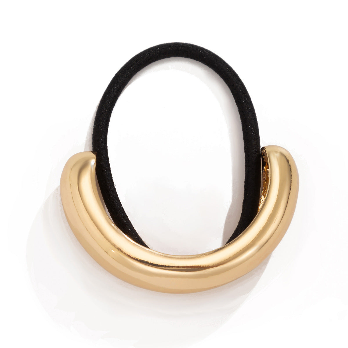 Barrette élastique rétro personnalisée à double couche