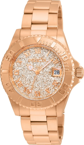 Montre Angel pour femme Invicta - Élégance en or rose