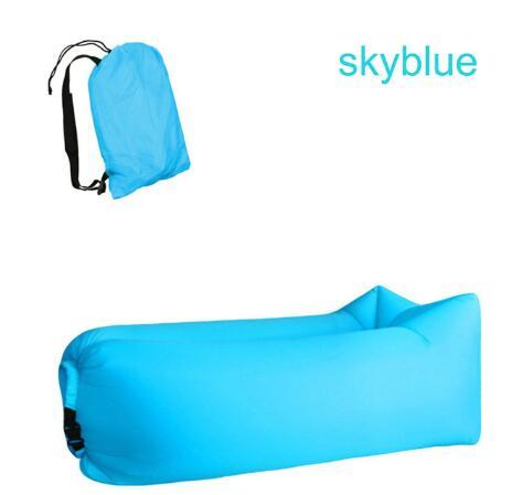 Sofá de Aire Exterior Premium - Lounger Inflable Rápido