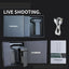 CROSSGUN Turbo King Kong Jetfan - Portable Handheld Fan with LED