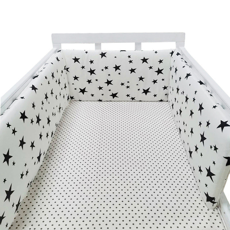 Baby Four Seasons Bed Fence Baby Children Anti fall Cotton Bed Fence Cotton Baby Bed Protective Fence - Korvel
