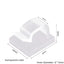 Wire fixing clip adhesive R-type wiring buckle for cable storage without punching holes bundle wire compression clip - Korvel