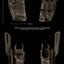 Holster tactique pour pistolet gauche 6354DO pour Glock 17