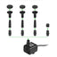1.5W solar ground mounted fountain outdoor water pool water landscape wall mounted nail style miniature fountain - Korvel