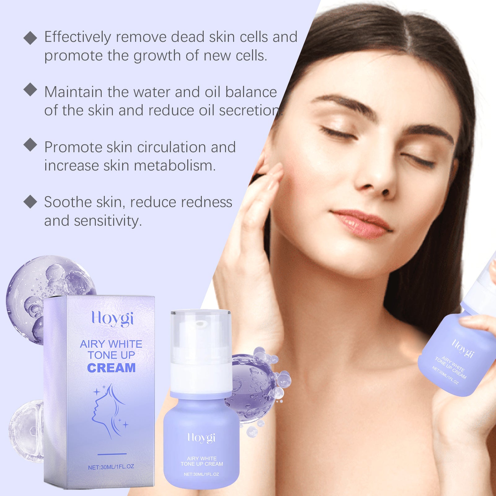 Brightening Moisturizer Gentle Care Firming And Tender Skin Moisturizing And Translucent Skin Care Cream - Korvel
