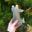 Décoration de cadre de porte en bois d'ours brun