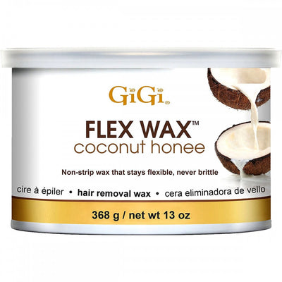 GiGi Coconut Honee Flex Wax - 13 Oz Hair Removal Solution