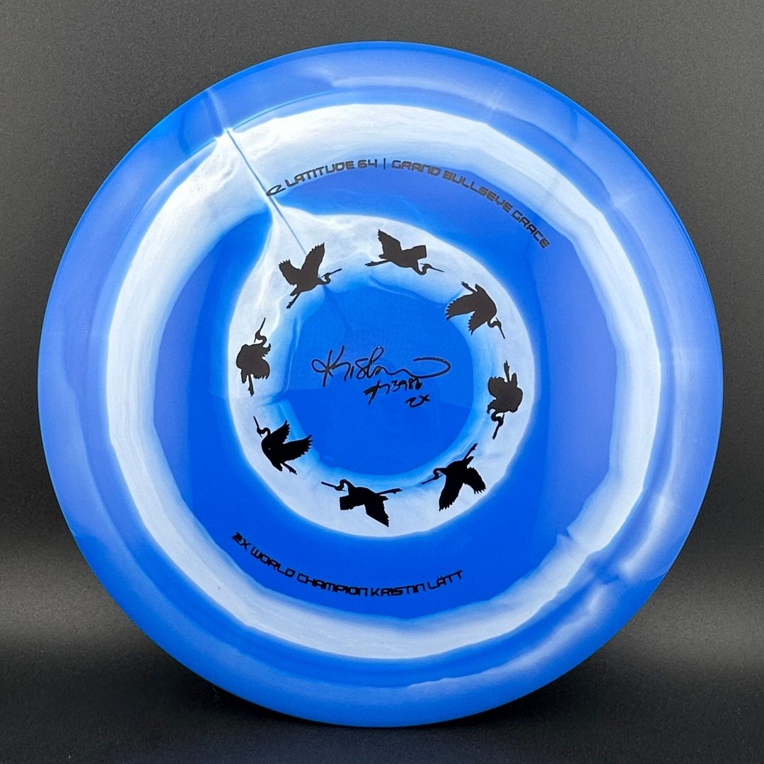 Grand Bullseye Grace - Disque Signature 2025 de Kristin Latt
