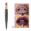 Matte Lipstick Wateproof Double Ended Long Lasting Lipsticks Brand Lip Makeup Cosmetics Nude Dark Red Lips Liner Pencil - Korvel