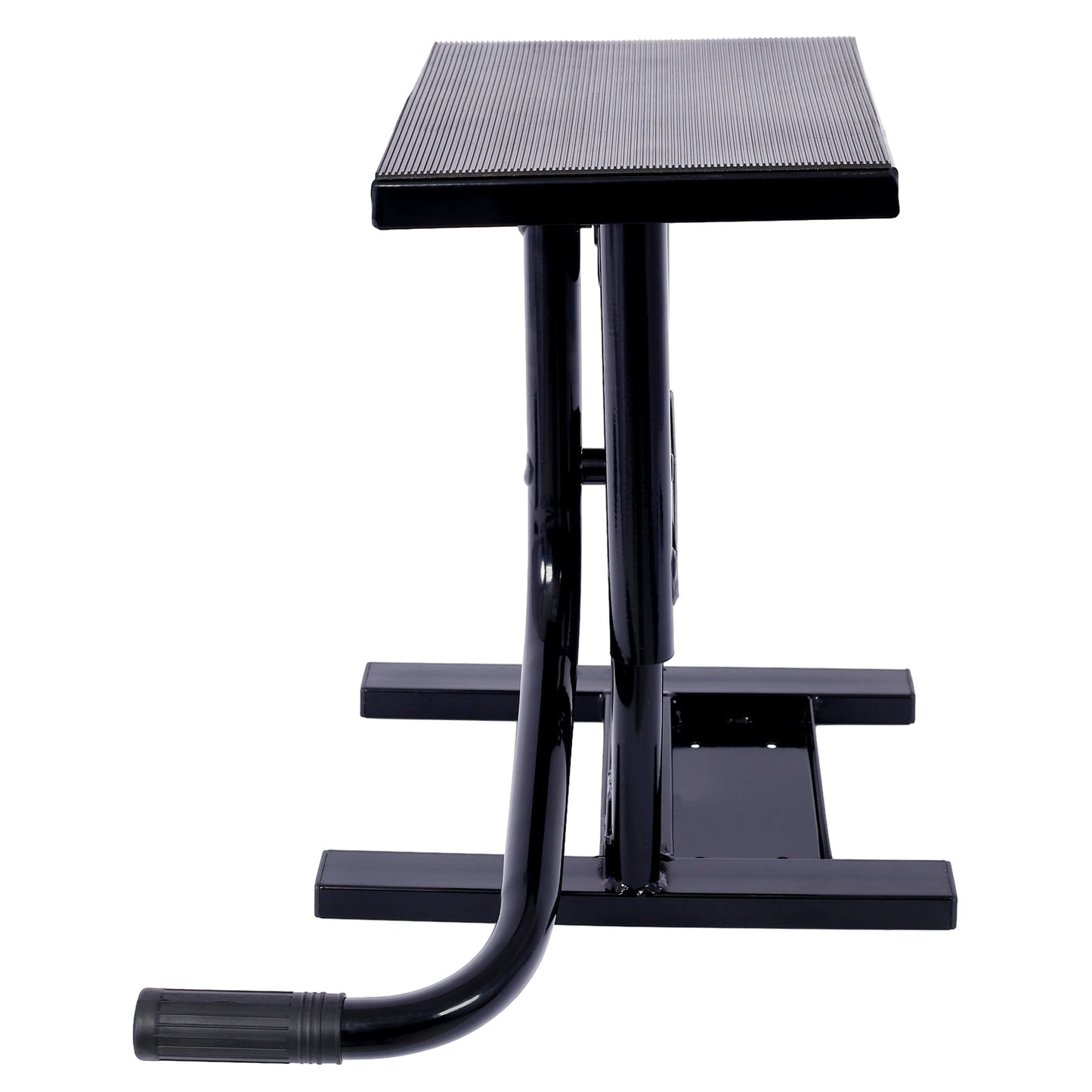 Motorcycle Dirt Bike Stands and Lifts Jack Stand Steel Lift 11"-16.5" Adjustable Height 330 LBS Load Capacity Heavy Duty Steel B - Korvel