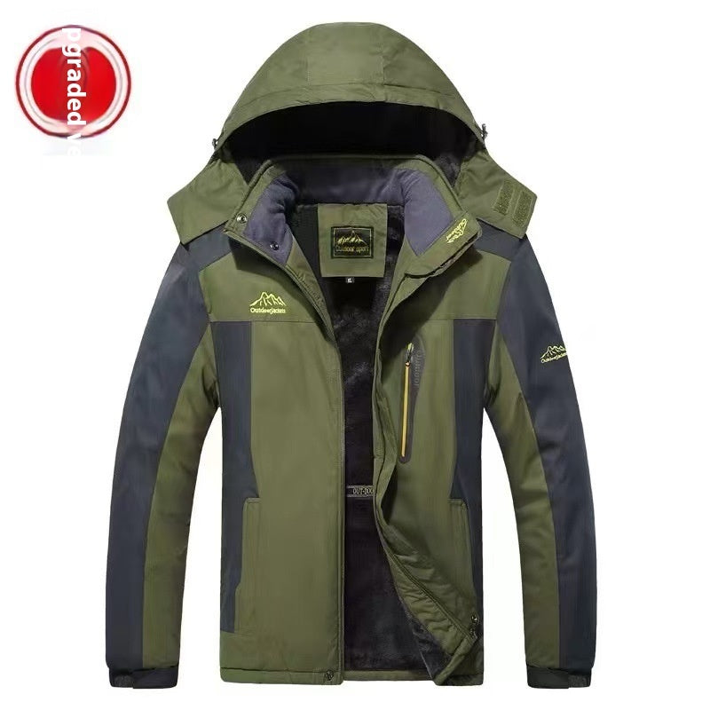 Premium Windproof Long Sleeve Puffer Jacket