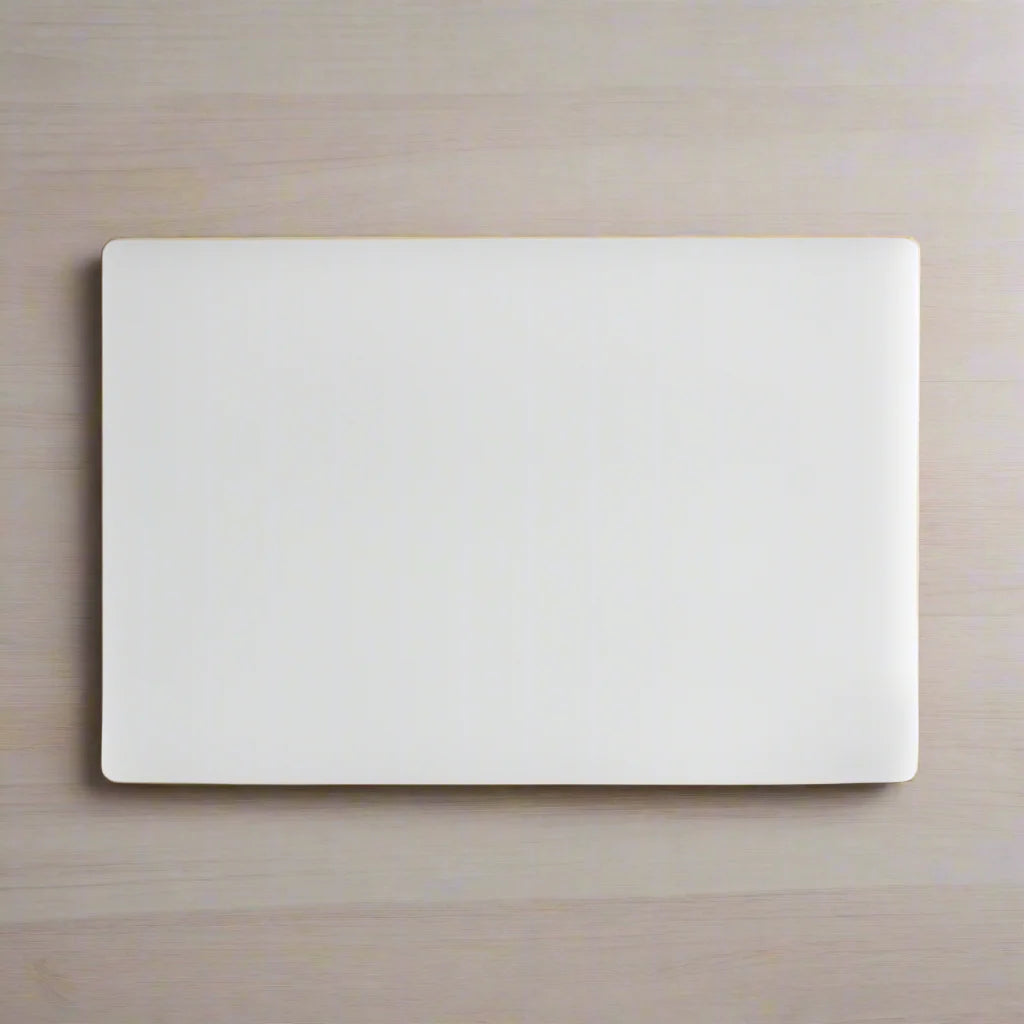 Karolyn's Premium White Polyethylene Cutting Board, 18" x 12" x 1/2"