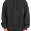 Sudadera con capucha de felpa técnica sólida para hombres