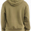 Sudadera con capucha de felpa técnica sólida para hombres