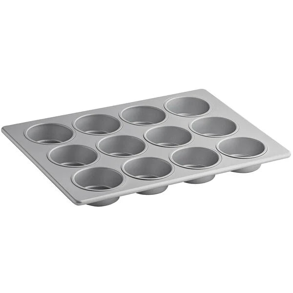 Moules à muffins en acier aluminisé émaillé de haute résistance - Plusieurs tailles