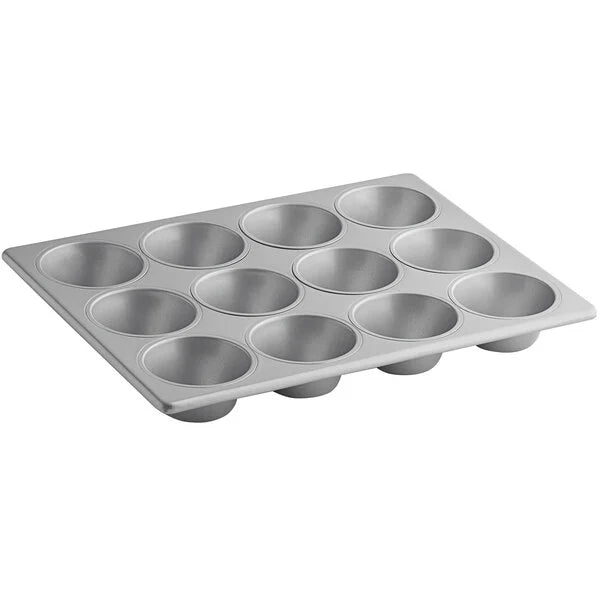 Moules à muffins en acier aluminisé émaillé de haute résistance - Plusieurs tailles