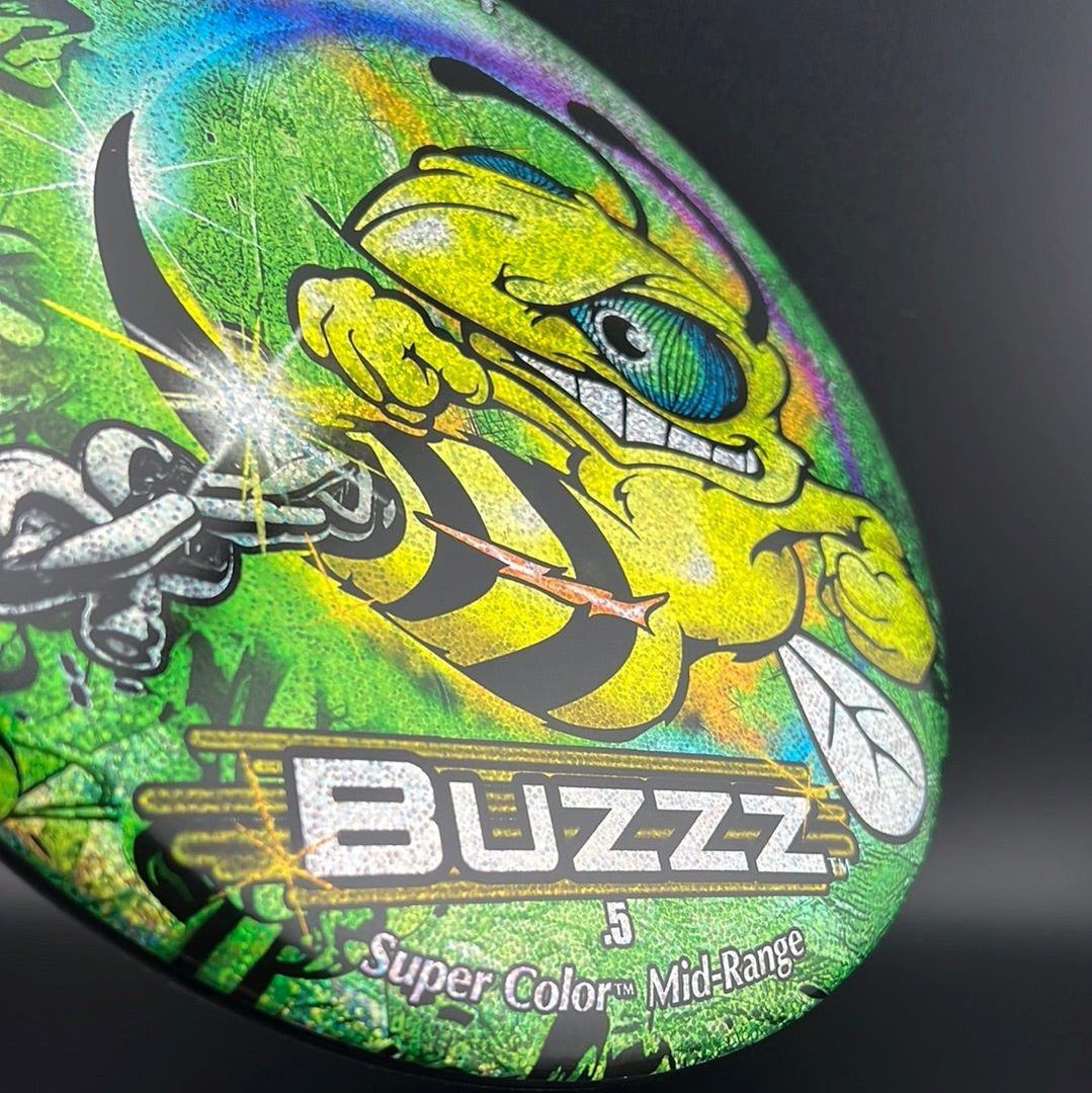 ESP SuperColor Full Foil Buzzz - Cadenas de Abejas Holo Verde