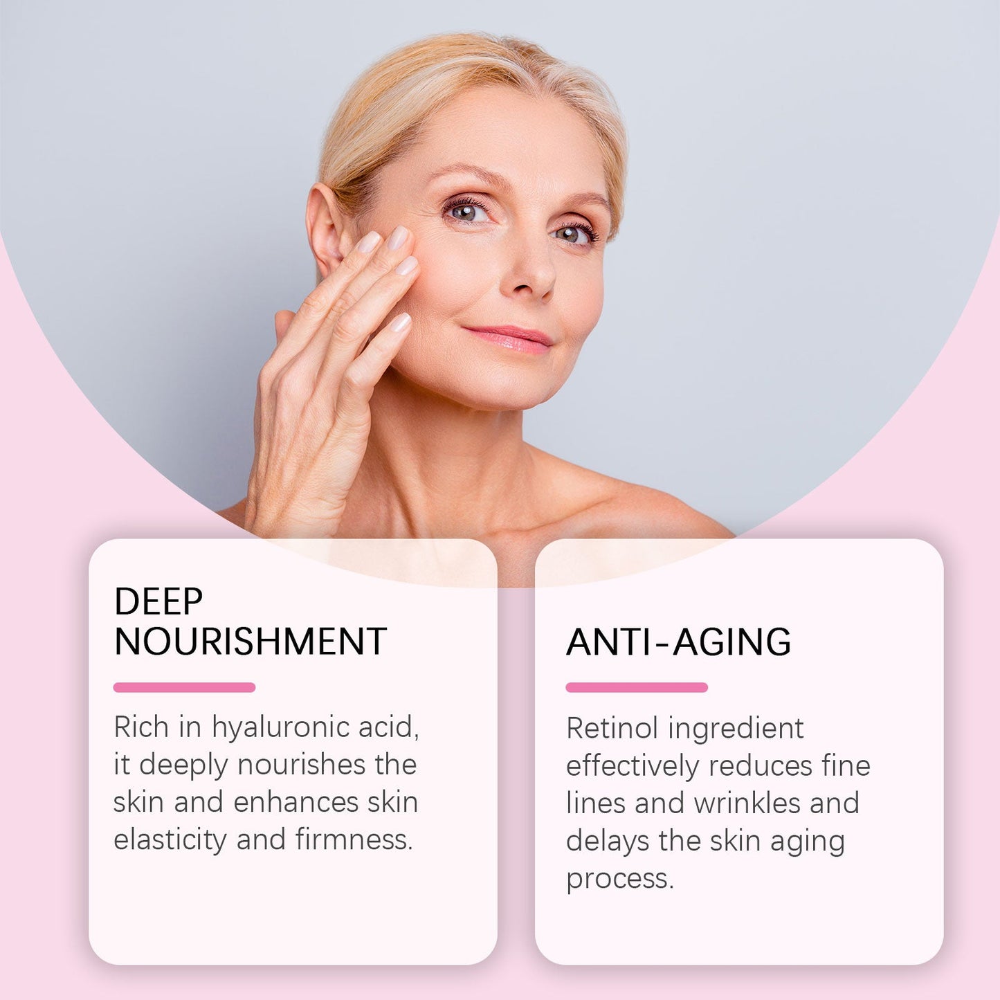 Retinol Hydrating Serum, A Delicate And Moisturizing Face Anti-Wrinkle Serum With Retinol Vitamin C - Korvel