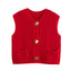 Versatile Crochet Hollow Vest in Solid Colors