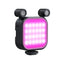 2500K-9000K Microphone LED Fill Light LED Mini Video Vlog Full-Color RGB Mic Light For Smartphone SLR Camera V03 - Korvel