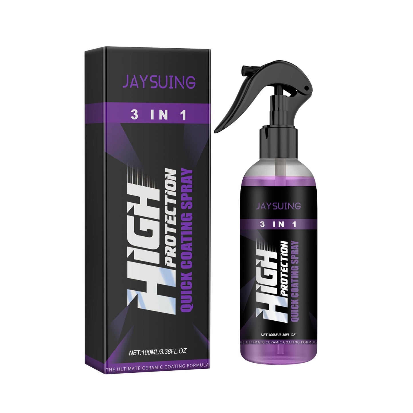 Premium Purple Coating Agent for Automotive Finish Care