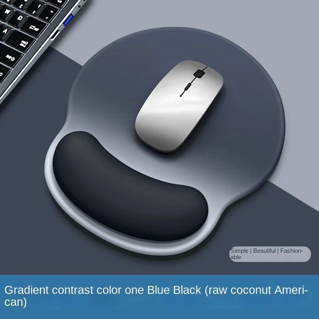 Gradient Mouse Pad Wrist Guard with Logo Female Wrist Guard Mouse Pad Wrist Support Computer Silicone Mouse Pad Wholesale - Korvel