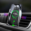 Automatic Clamping Wireless Car Charger Air Vent Phone Holder 360 Degree Rotation USB Charging Mount Bracket - Korvel