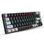 New 68 key RGB luminous esports game with blue and red axis mechanical keyboard laptop MAC 60% - Korvel