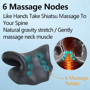Heated Neck and Shoulder Relaxer with Graphene Heating Pad