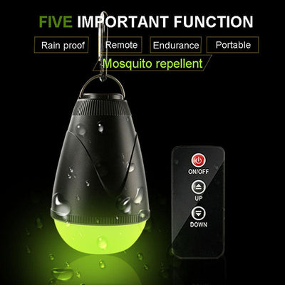 Mini Camping Lights New Night Lights Rainproof Camping Lights Remote Control LED Hook Tent Lights - Korvel