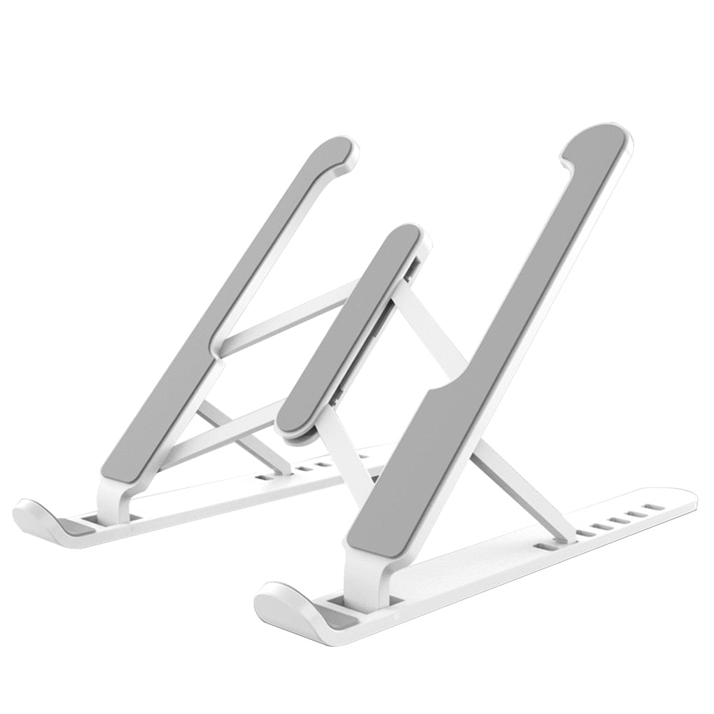 Portable Laptop Stand Foldable Height Adjustable Support Base Computer Cooling Stand Hollow Design Laptop Holder - Korvel