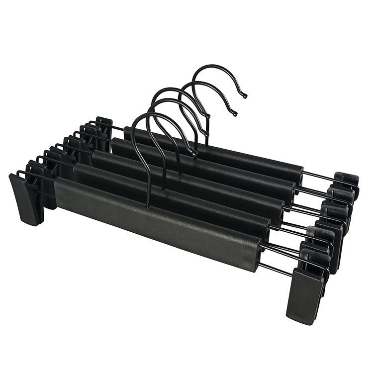 Non-Slip Plastic Clothes Rack Trouser Rack Skirt Clip Underwear Rack Frosted Drying Clothes Rack - Korvel