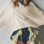 Contrast Dropped Shoulder Long Sleeve Sweatshirt - Korvel