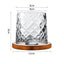 Hand drawn rotating glass cups multiple multi-purpose whiskey glasses rotating glass cups - Korvel