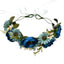 Pearl velvet flower headband headband rose flower headband photo shoot - Korvel