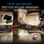 Baseus 4-Port Fast Car Charger - 5.5A Multi USB Adapter