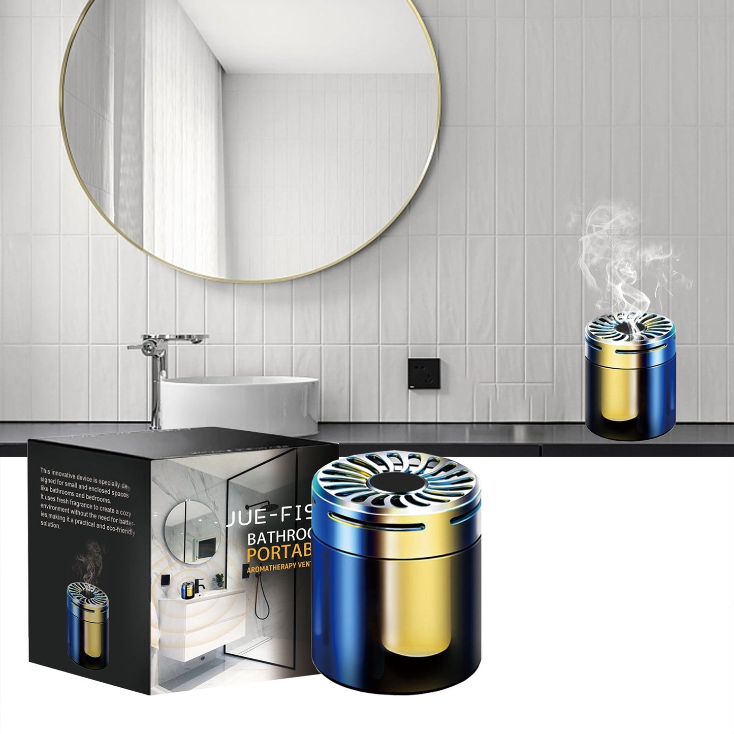 Portable Aromatherapy Diffuser for Home and Car