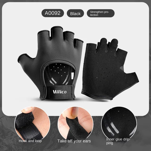 Gants de Yoga Fitness à Doigts Mixtes Premium