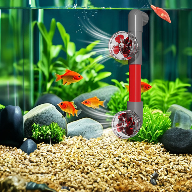 4-Blade Auto-Rotating Fan Kit for Fish Tanks - Clover Accessories