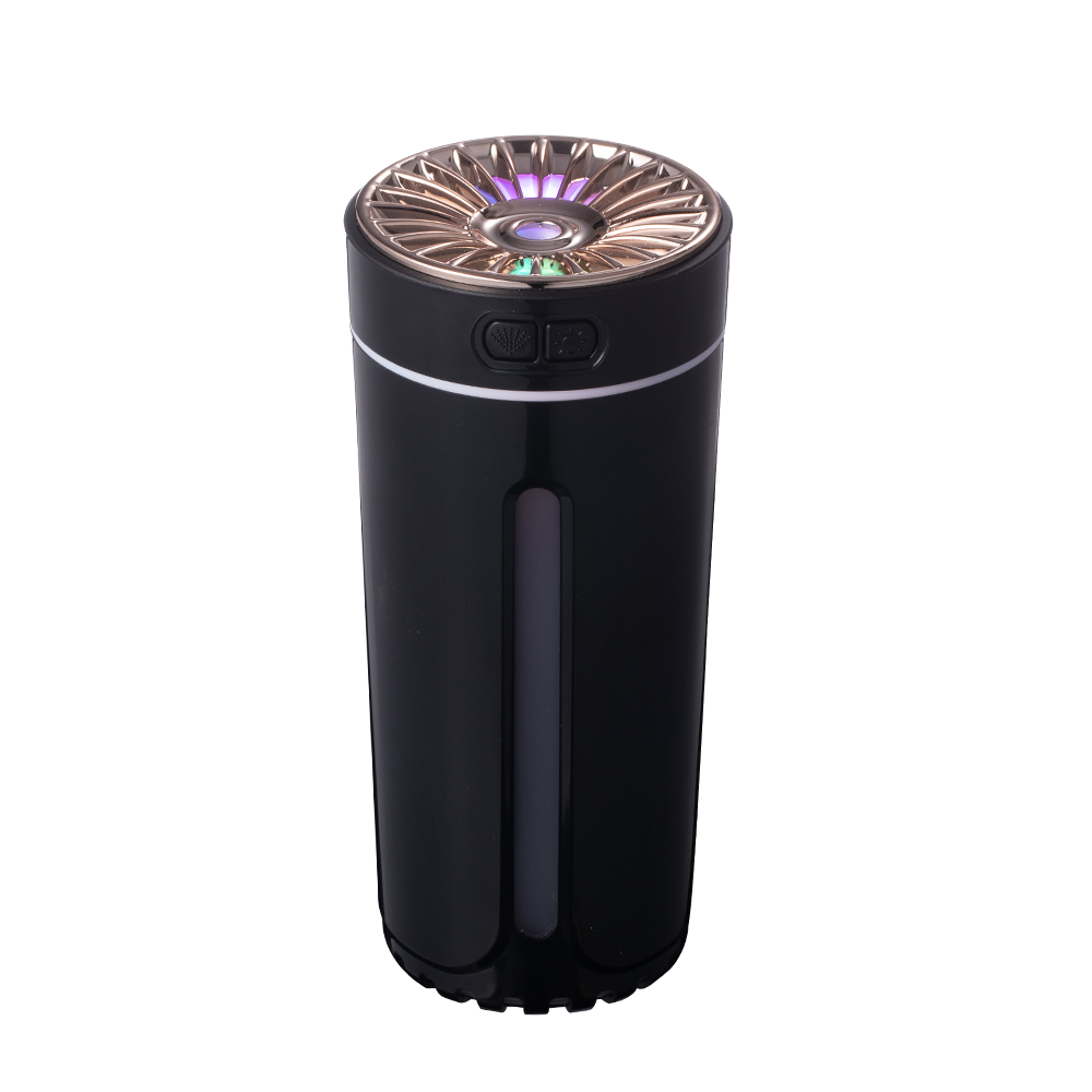 Humidificador de Aromaterapia Portátil USB para Coche con Luz Nocturna