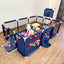 Children's fence baby basketball fence safety stainless steel playpen children's ball pit baby indoor playground baby park fence - Korvel