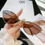 Lunettes de soleil tendance en forme de chat pour femmes - Style vintage de luxe