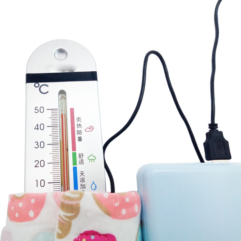 USB Milk Water Warmer Travel Stroller Insulated Bag Baby Nursing Bottle Heater - Korvel