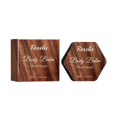 Wood Balm Elegant Light Fragrance Refreshing Non-Sticky Lasting Fragrance Portable Charm Pocket Perfumed Body Balm - Korvel