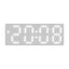 Simple Style LED Electronic Alarm Clock Battery and Plug-in Dual-use Timepiece Yida Time - Korvel