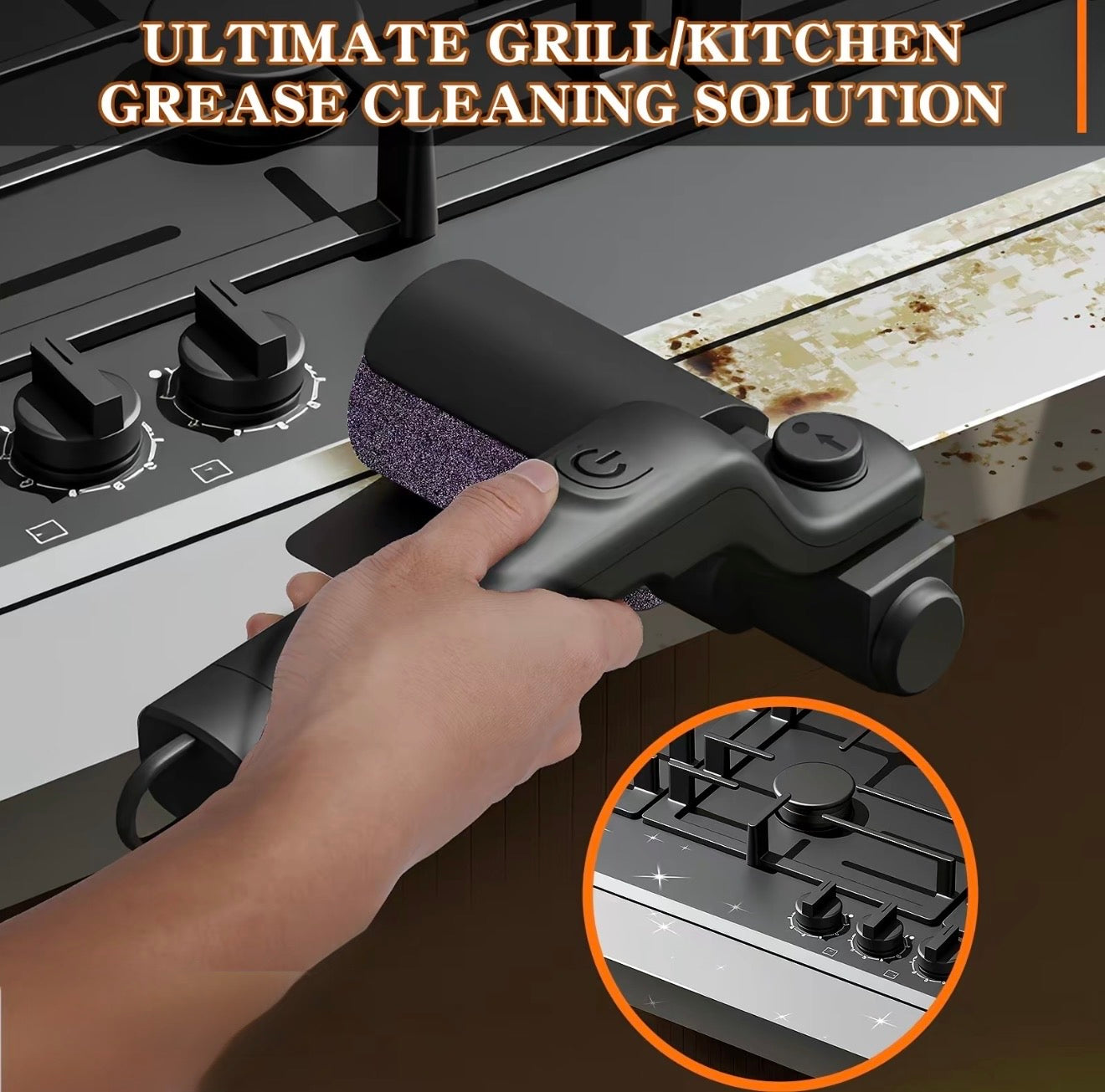 GrillForce Electric Brush - Korvel