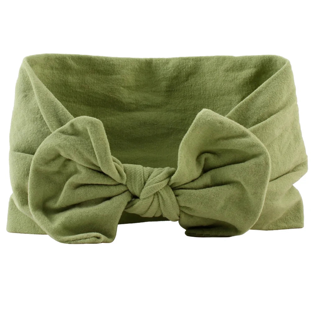 Diadema Turbante para Bebé Estilosa - Suave y Ajustable
