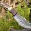 Tom Brown Tracker 1 – Exquisite Handmade Damascus Steel Survival Knife - Korvel